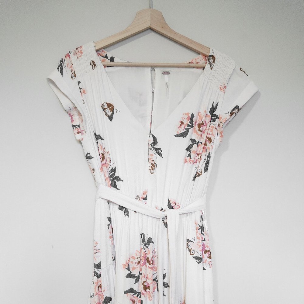 Free People Floral Midi Dress